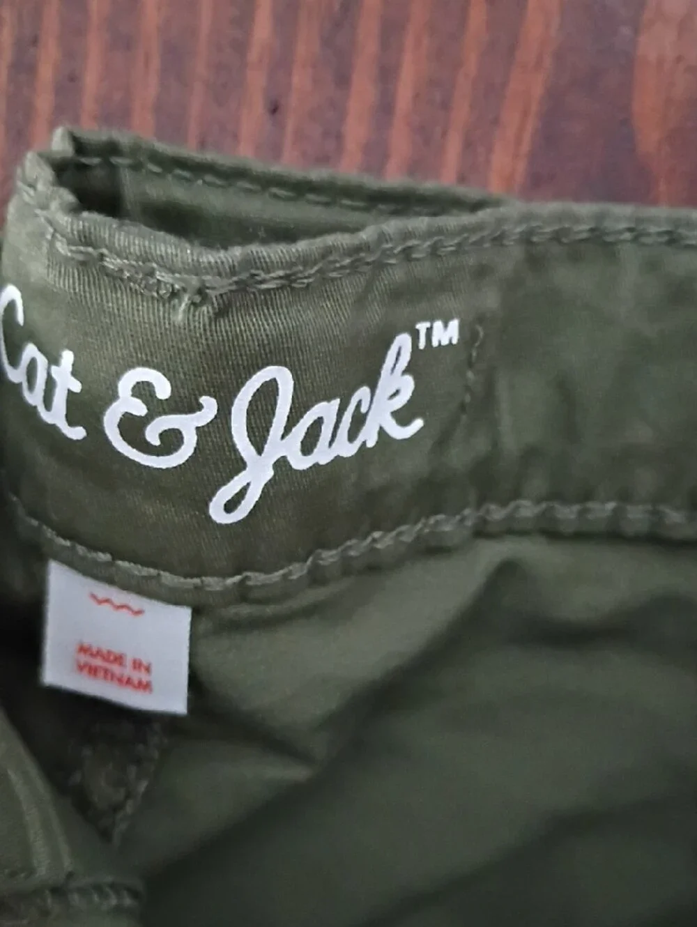 Cat & Jack Olive Green Cargo Pants for Kids